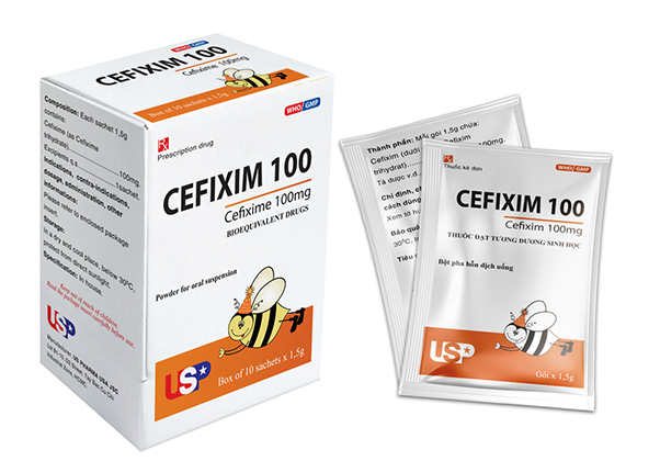 CEFIXIM 100 (thuốc bột uống)